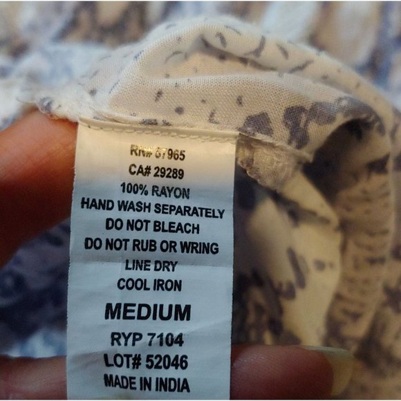 Elan Grey Snakeskin Pattern Sleeveless Wide Leg Jumpsuit Medium - Picture 12 of 12